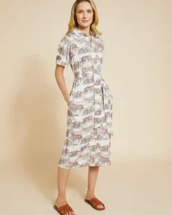 Clearance Dunnes Stores Paul Costelloe Living Studio SS25 Print Dress