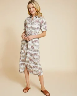 Clearance Dunnes Stores Paul Costelloe Living Studio SS25 Print Dress