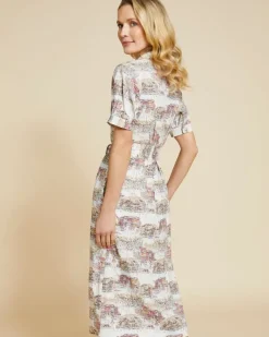 Clearance Dunnes Stores Paul Costelloe Living Studio SS25 Print Dress