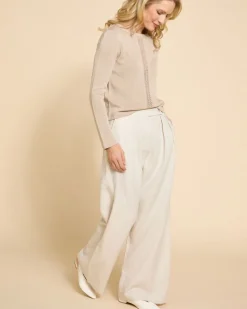 Discount Dunnes Stores Paul Costelloe Living Studio Stone Lyocell Trousers