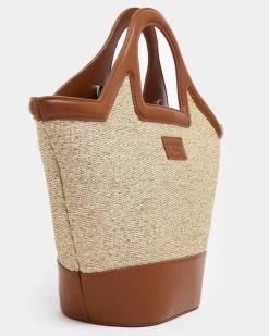 Clearance Dunnes Stores Paul Costelloe Living Studio Brown Beach Bag