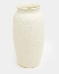Online Dunnes Stores Paul Costelloe Living Textured Ivory Vase