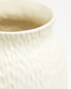Online Dunnes Stores Paul Costelloe Living Textured Ivory Vase
