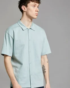 Clearance Dunnes Stores Paul Galvin Textured Short-Sleeved Shirt