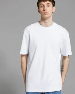 Best Dunnes Stores Paul Galvin White Heavyweight Loose Fit T-Shirt