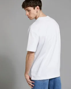 Best Dunnes Stores Paul Galvin White Heavyweight Loose Fit T-Shirt