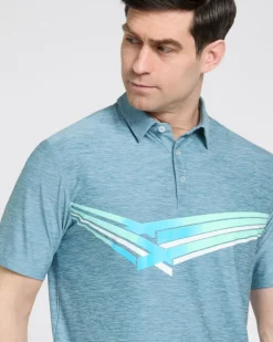 Outlet Dunnes Stores Pádraig Harrington Chest Print Polo