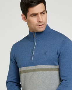Hot Dunnes Stores Pádraig Harrington Colour Block Half Zip Jumper