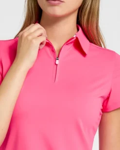 Hot Dunnes Stores Pádraig Harrington Coral Slim Fit Golf Polo