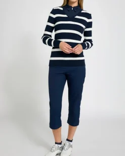 Clearance Dunnes Stores Pádraig Harrington Navy Cable Knit GolfJumper
