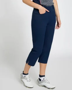 Online Dunnes Stores Pádraig Harrington Navy Cropped Golf Trousers