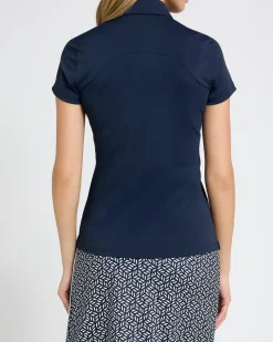 New Dunnes Stores Pádraig Harrington Navy Slim Fit Golf Polo