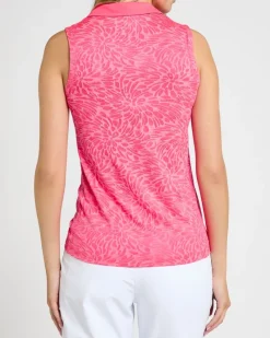 Online Dunnes Stores Pádraig Harrington Pink Jacquard Golf Polo