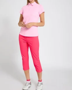 Fashion Dunnes Stores Pádraig Harrington Pink Slim Fit Golf Polo