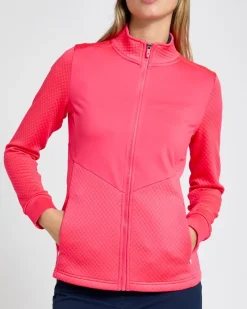 Clearance Dunnes Stores Pádraig Harrington Pink Textured Golf Jacket