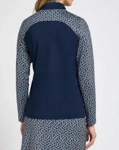 Outlet Dunnes Stores Pádraig Harrington Print Long Sleeve Golf Top