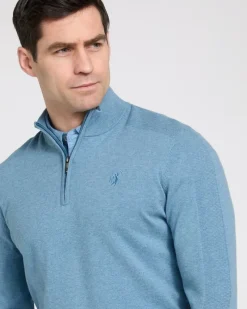 Best Dunnes Stores Pádraig Harrington Textured Quarter Zip Jumper