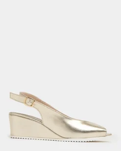 Fashion Dunnes Stores Peep-Toe Wedge Shoe