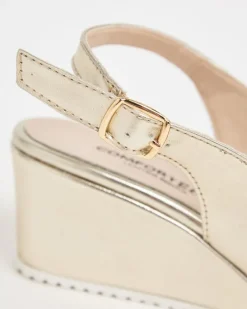 Fashion Dunnes Stores Peep-Toe Wedge Shoe