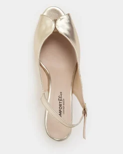 Fashion Dunnes Stores Peep-Toe Wedge Shoe