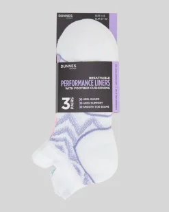 Outlet Dunnes Stores Performance Liner Socks - Pack Of 3