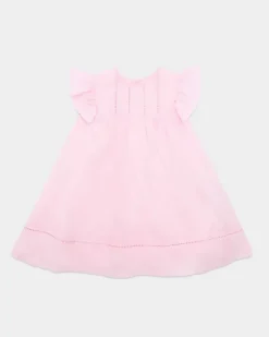 Fashion Dunnes Stores Pink Woven Dress (6 Months-5 Years)