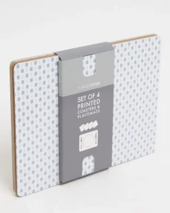 Best Dunnes Stores Placemat And Coaster Set - Pack Of 4