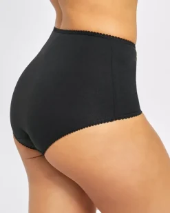 Clearance Dunnes Stores Plain Cotton Rich Full Briefs - Pack of 5