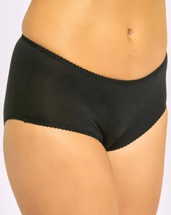 Discount Dunnes Stores Plain Cotton Rich Midi Briefs - Pack of 5