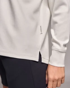 Best Dunnes Stores Powercut All-Day Wear Half Zip Marshmallow Sweatshirt