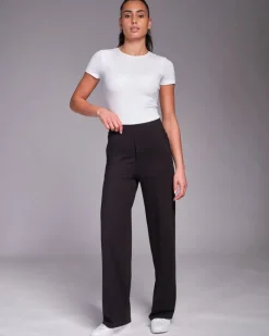 Online Dunnes Stores Powercut All-Day-Wear Wide Leg Trousers