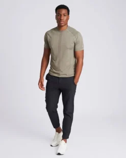 Fashion Dunnes Stores Powercut Central Training T-Shirt In Khaki