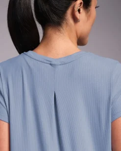 Discount Dunnes Stores Powercut CloudMove Powder Blue T-Shirt