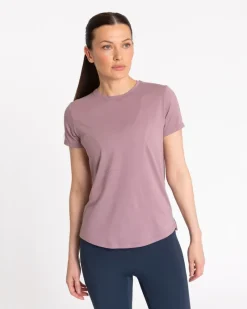 Clearance Dunnes Stores Powercut Core Training T-Shirt Elderberry