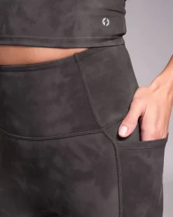 Best Dunnes Stores Powercut FreeMove 7/8 Leggings Black Marble