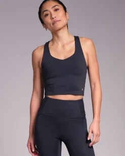 Discount Dunnes Stores Powercut Freemove Cropped Vest Top Outerspace Navy