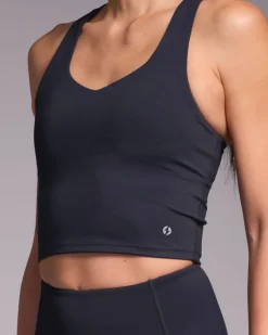 Discount Dunnes Stores Powercut Freemove Cropped Vest Top Outerspace Navy
