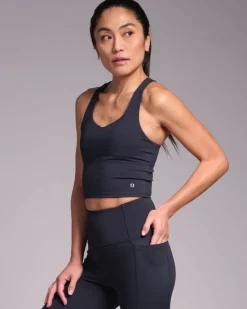 Discount Dunnes Stores Powercut Freemove Cropped Vest Top Outerspace Navy