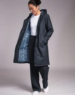 Sale Dunnes Stores Powercut Outsider Outerspace Navy Raincoat