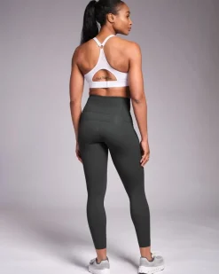 New Dunnes Stores Powercut Sculpt High-Waisted Leggings Asphalt Grey