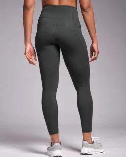 New Dunnes Stores Powercut Sculpt High-Waisted Leggings Asphalt Grey