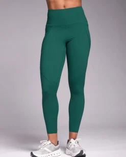 Best Dunnes Stores Powercut Sculpt High-Waisted Leggings Jungle Green