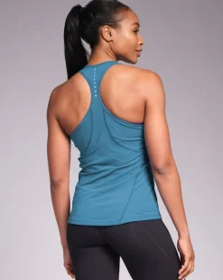 New Dunnes Stores Powercut Sculpt Perform Training Vest Vintage Blue