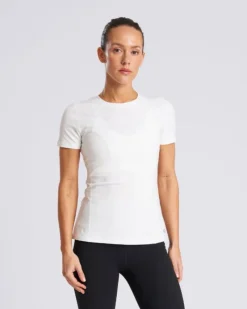 Discount Dunnes Stores Powercut Sculpt Perform Training T-Shirt in White