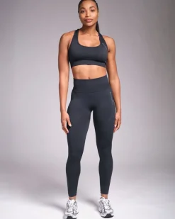 Hot Dunnes Stores Powercut SOLID Seamless Leggings Outerspace Navy