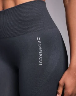Hot Dunnes Stores Powercut SOLID Seamless Leggings Outerspace Navy