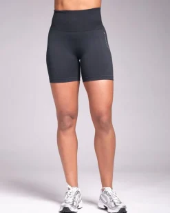 Outlet Dunnes Stores Powercut SOLID Seamless 6" Short Outerspace Navy