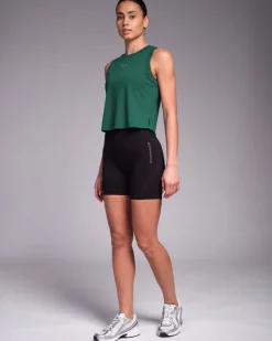 Hot Dunnes Stores Powercut SOLID Tank Top Jungle Green