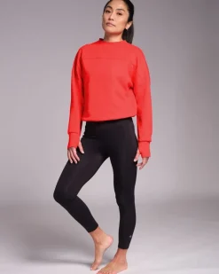 Hot Dunnes Stores Powercut Studio Crew Sweatshirt Bright Red