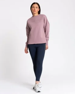 Outlet Dunnes Stores Powercut Studio Crew Sweatshirt Elderberry